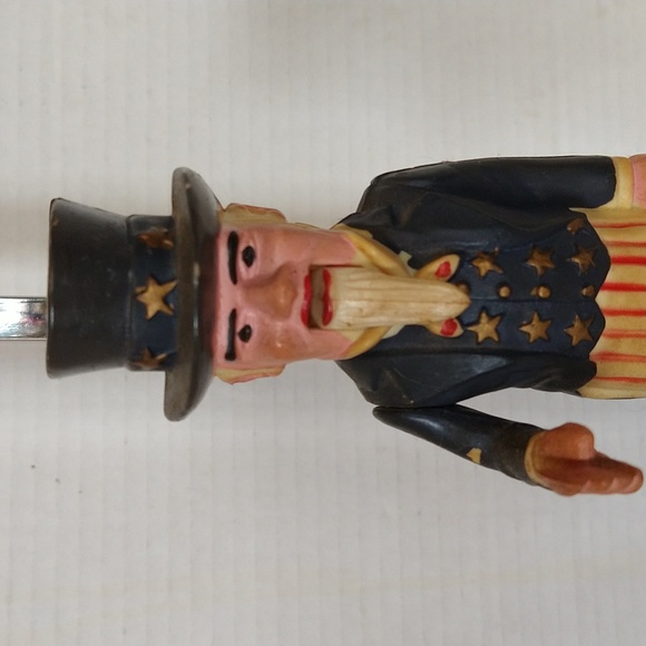 Vintage Uncle Sam Plastic Mechanical Bank. - Picture 3 of 16